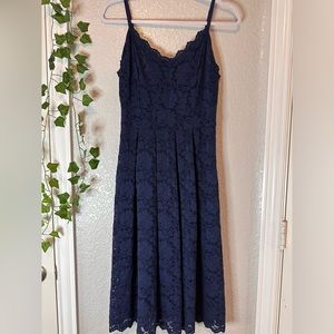 Atnlewhi Blue Lace Dress - Women’s Medium